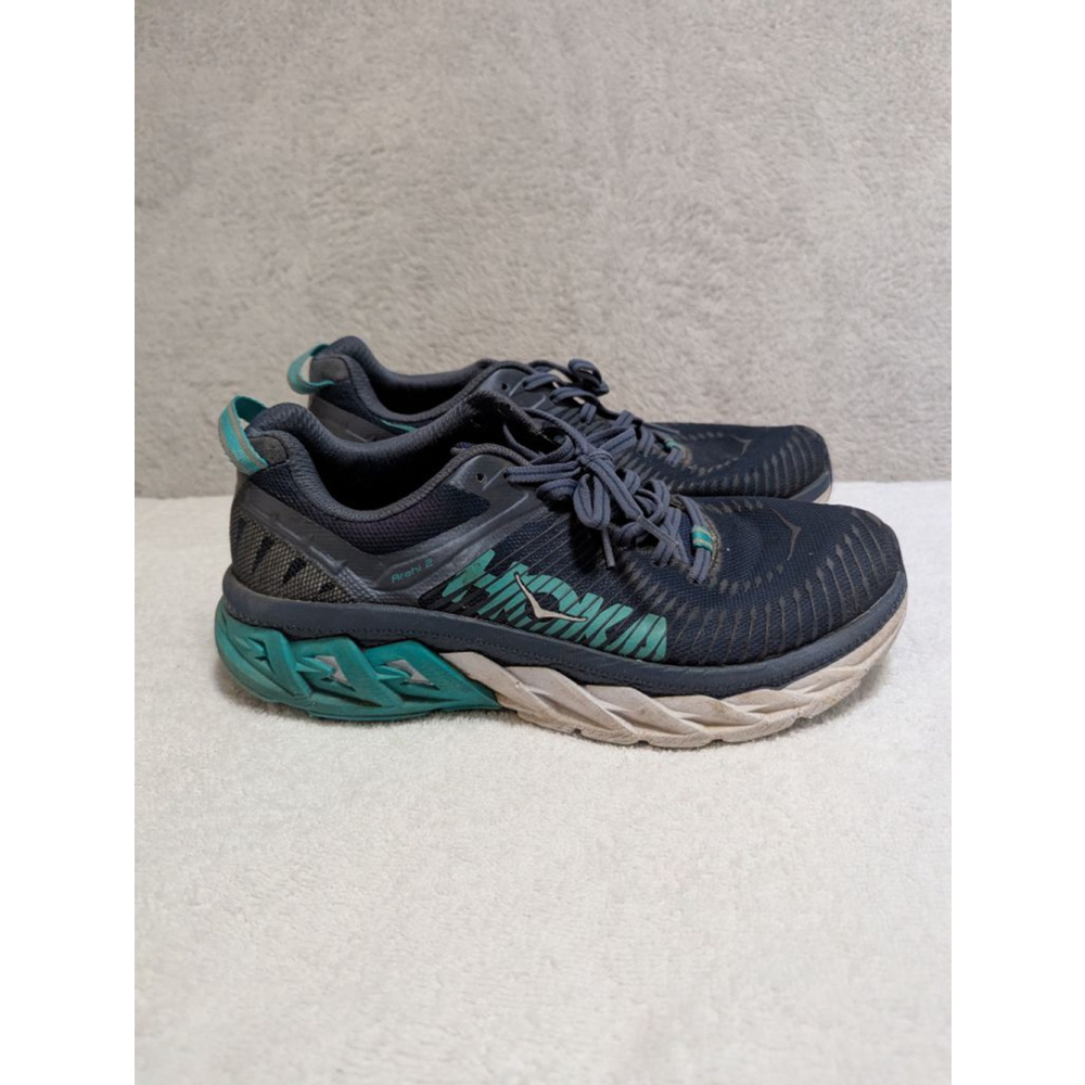 Women's Hoka Athletic Shoes 9.5 Navy Teal